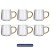 Mugs Set of 6 