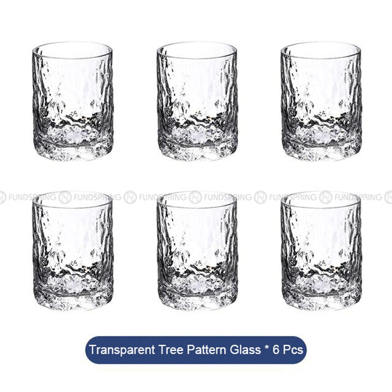 Clear Spirits Elegance: Glass Set for Whiskey, Beer, Juice, and More Clear Spirits Elegance: Glass Set for Whiskey, Beer, Juice, and More
