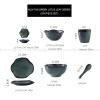 Kiln Under glazed Ceramic Tableware Creative Lotus Leaf Tableware Set Kiln Under glazed Ceramic Tableware Creative Lotus Leaf Tableware Set