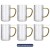 Tall Mugs Set of 6  + $10.00 