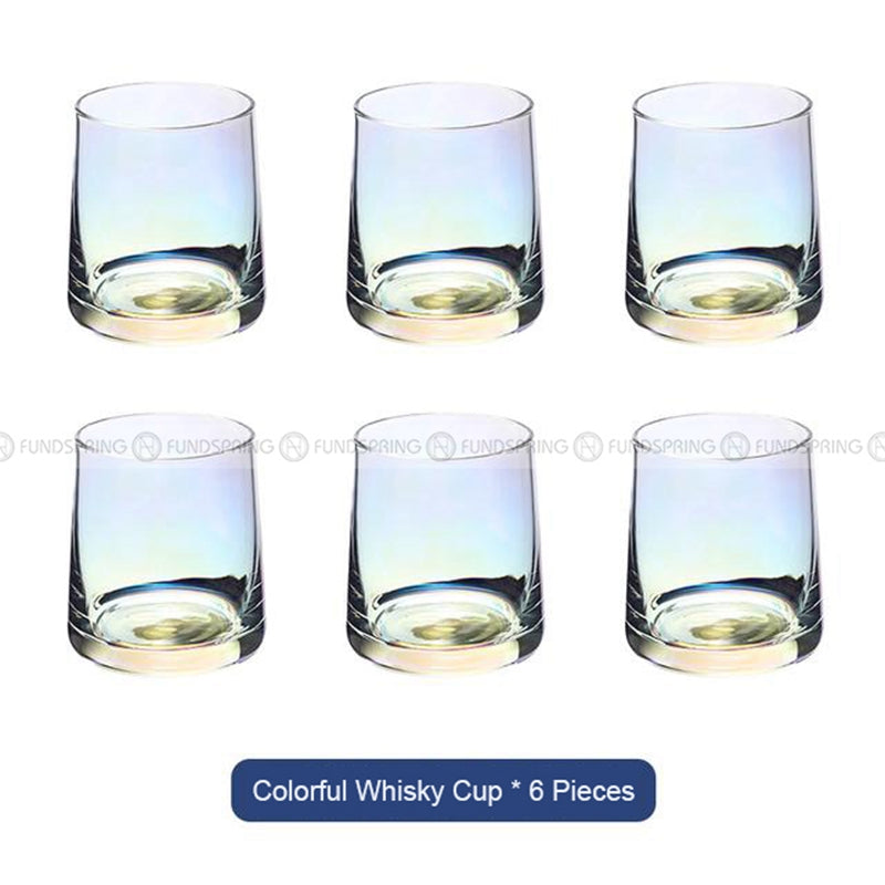 Sleek Simplicity Glass Tumblers: Set of 6 for Water, Beer, Wine, Milk, or Juice Sleek Simplicity Glass Tumblers: Set of 6 for Water, Beer, Wine, Milk, or Juice