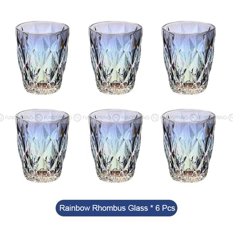 Heat-Resistant Glass Tumblers: Set of 6 for Water, Wine, Milk, or Juice Heat-Resistant Glass Tumblers: Set of 6 for Water, Wine, Milk, or Juice