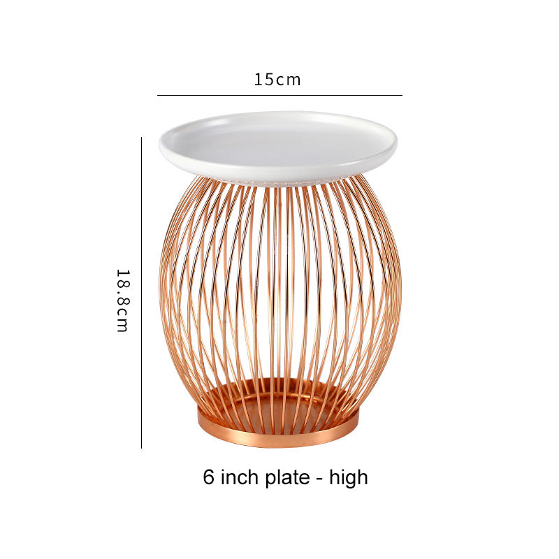 European Minimalist Fruit Plate for Hotel and Restaurant Pastry Storage Cake Display European Minimalist Fruit Plate for Hotel and Restaurant Pastry Storage Cake Display