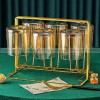 Sleek Simplicity Glass Tumblers: Set of 6 for Water, Beer, Wine, Milk, or Juice Sleek Simplicity Glass Tumblers: Set of 6 for Water, Beer, Wine, Milk, or Juice
