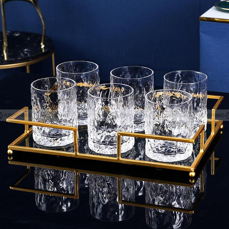 Clear Spirits Elegance: Glass Set for Whiskey, Beer, Juice, and More Clear Spirits Elegance: Glass Set for Whiskey, Beer, Juice, and More