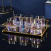 Sleek Simplicity Glass Tumblers: Set of 6 for Water, Beer, Wine, Milk, or Juice Sleek Simplicity Glass Tumblers: Set of 6 for Water, Beer, Wine, Milk, or Juice