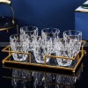 Heat-Resistant Glass Tumblers: Set of 6 for Water, Wine, Milk, or Juice