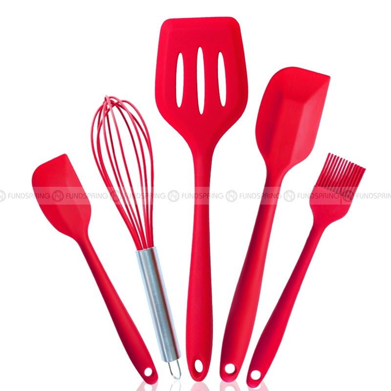 Food Grade Silicone Baking Tool Cream Scraper Mixing Whisk Tunner Food Grade Silicone Baking Tool Cream Scraper Mixing Whisk Tunner