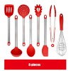 Kitchenware Set Scraper Egg Beater Food Clip Ladle Cooking Utensils