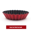 Flower Shaped Pie Plate Cake Egg Tart Mold Non-stick Baking Tray 4 Pcs Flower Shaped Pie Plate Cake Egg Tart Mold Non-stick Baking Tray 4 Pcs