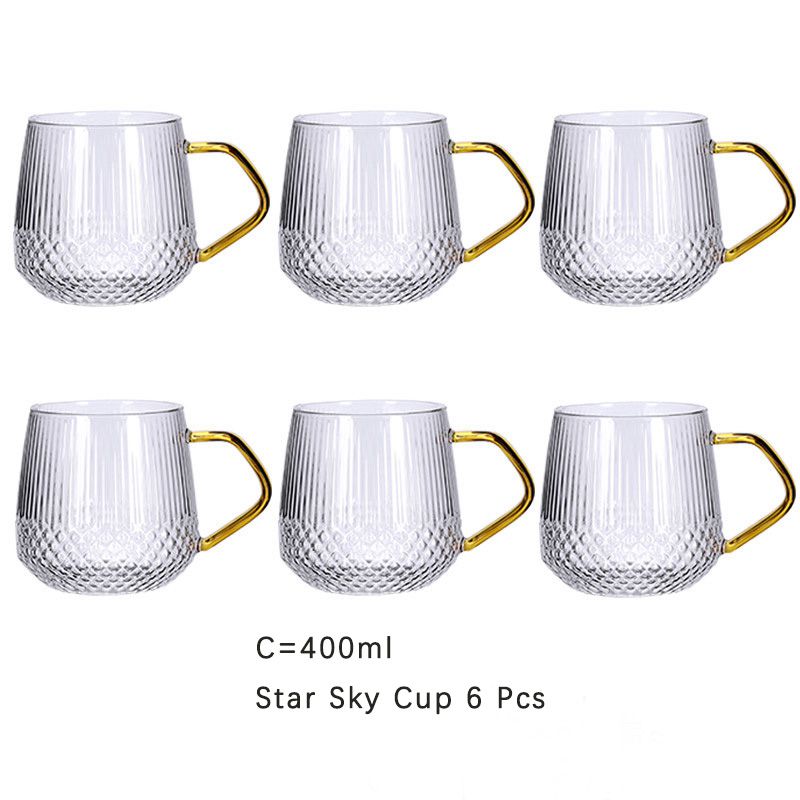 Thermal Elegance: Heat-Resistant Glass Mugs Set with Pitcher and Cups Thermal Elegance: Heat-Resistant Glass Mugs Set with Pitcher and Cups
