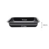 7.5-Inch Square Baking Pan Cake Bread Mold Black Non-stick Bakeware