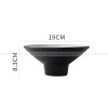 Japanese Ceramic Serving Plate High-foot Plate Matte Black Platter Japanese Ceramic Serving Plate High-foot Plate Matte Black Platter