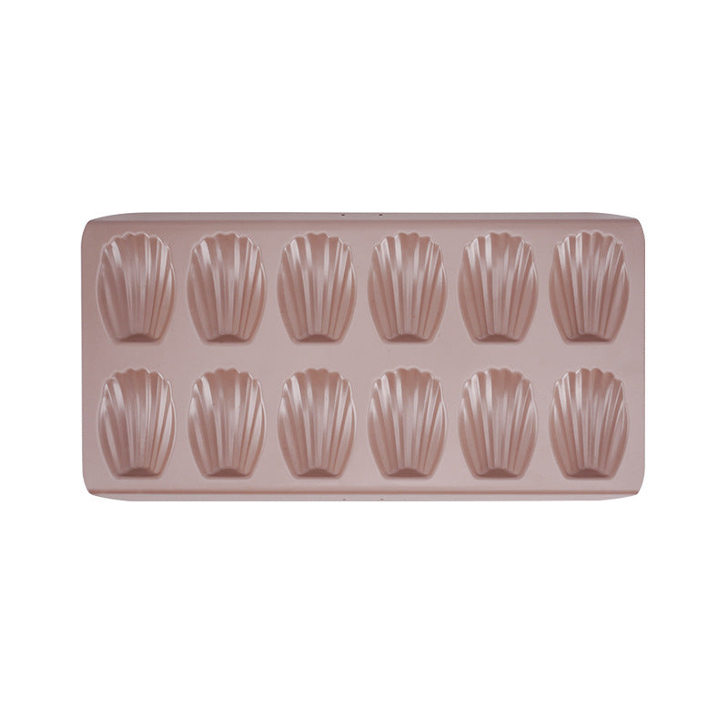 12-Cup Shell Shaped Madeleine Mold for Baking and Cookie Creation 12-Cup Shell Shaped Madeleine Mold for Baking and Cookie Creation