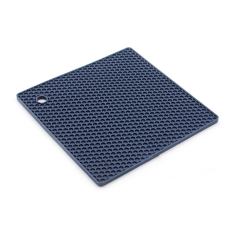 Honeycomb Design Silicone Square Insulation Pad - Non-Slip and Anti-Ironing Protection Honeycomb Design Silicone Square Insulation Pad - Non-Slip and Anti-Ironing Protection