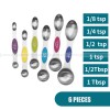 Stainless Steel Baking Scale Measuring Spoon Set Magnetic Attraction Stainless Steel Baking Scale Measuring Spoon Set Magnetic Attraction