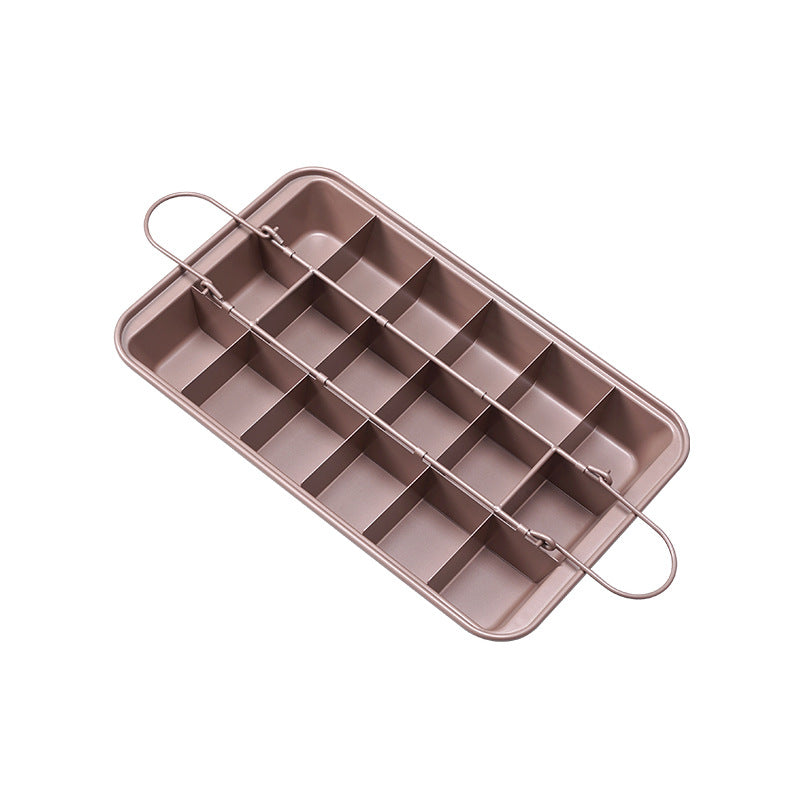 SolidBake Non-Stick Cake Mold: Thickened Bottom Brownie Pan – Precision Baking Tool SolidBake Non-Stick Cake Mold: Thickened Bottom Brownie Pan – Precision Baking Tool