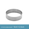 DIY Baking Tools Mousse Ring Thickened Cake Ring Round Baking Mold DIY Baking Tools Mousse Ring Thickened Cake Ring Round Baking Mold