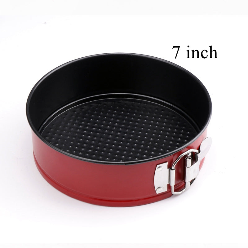 Movable Bottom Baking Tray with Lock Non-stick Cake Baking Mold Movable Bottom Baking Tray with Lock Non-stick Cake Baking Mold