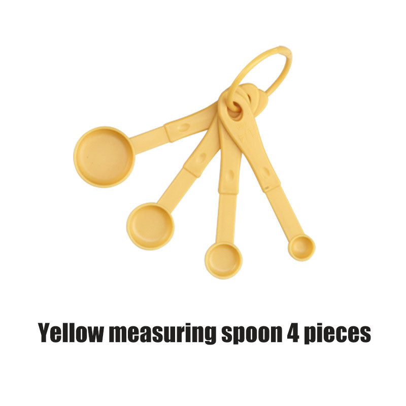 Baking Measuring Tool Plastic Measuring Cup Set Measuring Spoon Set Baking Measuring Tool Plastic Measuring Cup Set Measuring Spoon Set