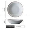 Minimalist Matte Ceramic Dinnerware Morandi Porcelain Bowls Plate Minimalist Matte Ceramic Dinnerware Morandi Porcelain Bowls Plate