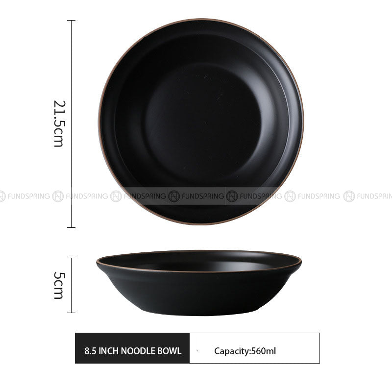 Minimalist Matte Ceramic Dinnerware Morandi Porcelain Bowls Plate Minimalist Matte Ceramic Dinnerware Morandi Porcelain Bowls Plate
