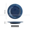 Nordic Tableware Vertical Stripes Dinnerware Ceramic Bowls Plates Nordic Tableware Vertical Stripes Dinnerware Ceramic Bowls Plates