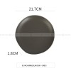 Ceramic Plate Round Shallow Plate Irregular Flat Plate Matte Plate Ceramic Plate Round Shallow Plate Irregular Flat Plate Matte Plate