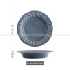 Nordic Tableware Vertical Stripes Dinnerware Ceramic Bowls Plates Nordic Tableware Vertical Stripes Dinnerware Ceramic Bowls Plates