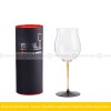 Bordeaux/Burgundy Stemware Goblet Glass With Colorful Cup Handle Bordeaux/Burgundy Stemware Goblet Glass With Colorful Cup Handle
