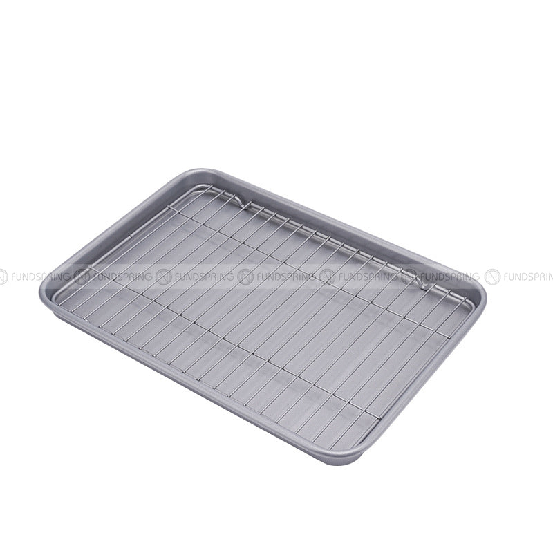 Baking Tools Rectangular Baking Pan with Grill Thick Carbon Steel Pan Baking Tools Rectangular Baking Pan with Grill Thick Carbon Steel Pan