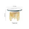 Nordic Dessert Display Stand: Creative Iron Rack with Cake Plate and Fruit Basket