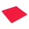 Honeycomb Design Silicone Square Insulation Pad - Non-Slip and Anti-Ironing Protection Honeycomb Design Silicone Square Insulation Pad - Non-Slip and Anti-Ironing Protection