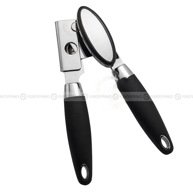 Tri-Opener: Stainless Steel Multi-Function Can Opener, Can Knife, and Bottle Opener Tri-Opener: Stainless Steel Multi-Function Can Opener, Can Knife, and Bottle Opener