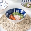 Sophisticated Hat-Shaped Ceramic Bowls Set - 7''/8'' - Japanese Inspired