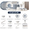 Minimalist Japanese Style Household Tableware Set - Fresh Dinnerware Set Minimalist Japanese Style Household Tableware Set - Fresh Dinnerware Set