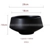 Ceramic Frosted Bowl Creative High-footed Bowl Personalized Bowl