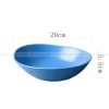 Nordic Matt Blue Tableware Ceramic Dinnerware Round and Irregular Plate Nordic Matt Blue Tableware Ceramic Dinnerware Round and Irregular Plate