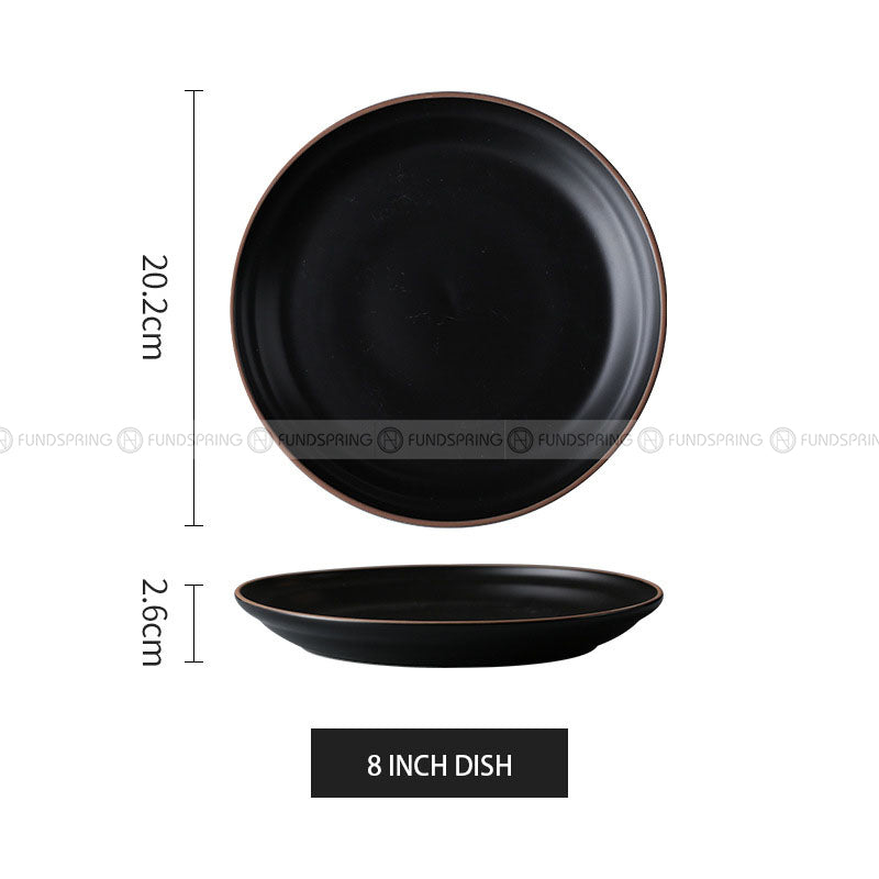 Minimalist Matte Ceramic Dinnerware Morandi Porcelain Bowls Plate Minimalist Matte Ceramic Dinnerware Morandi Porcelain Bowls Plate