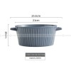 Nordic Tableware Vertical Stripes Dinnerware Ceramic Bowls Plates Nordic Tableware Vertical Stripes Dinnerware Ceramic Bowls Plates