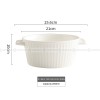 Nordic Tableware Vertical Stripes Dinnerware Ceramic Bowls Plates Nordic Tableware Vertical Stripes Dinnerware Ceramic Bowls Plates