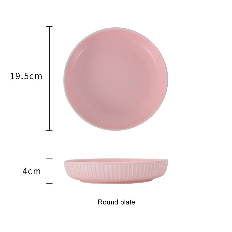 Minimalist Dinnerware Set: Solid Color Ceramic Bowls and Plates for Elegant Home Dining Minimalist Dinnerware Set: Solid Color Ceramic Bowls and Plates for Elegant Home Dining