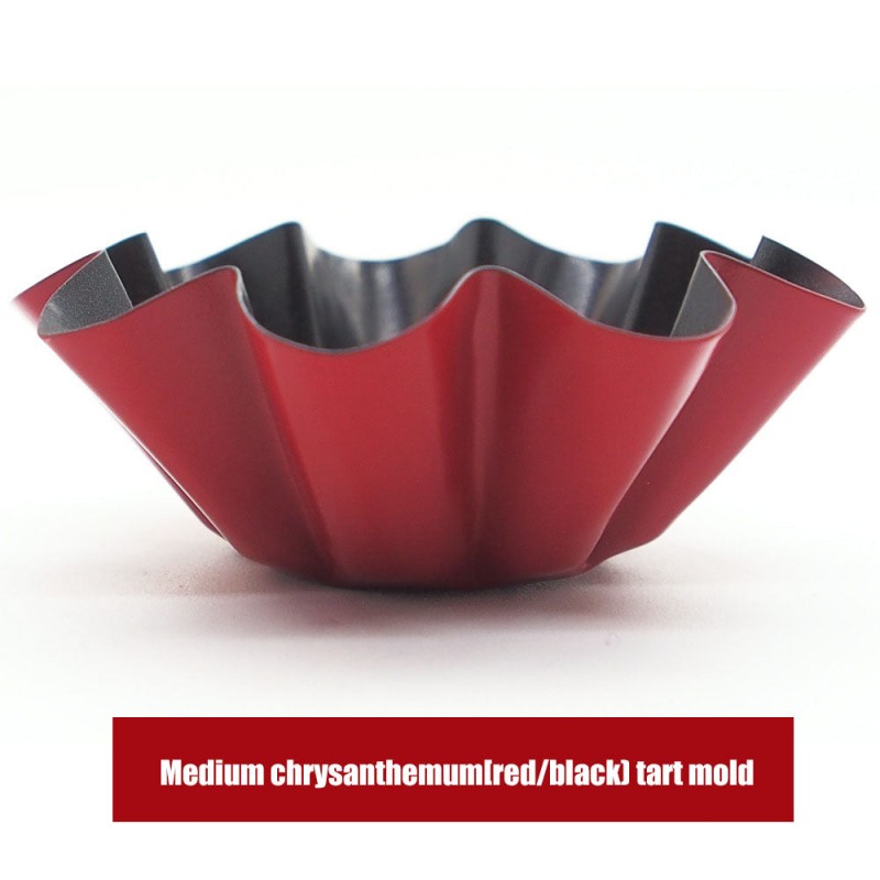 Flower Shaped Pie Plate Cake Egg Tart Mold Non-stick Baking Tray 4 Pcs Flower Shaped Pie Plate Cake Egg Tart Mold Non-stick Baking Tray 4 Pcs