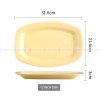 Nordic Ceramic Dinnerware Oval Plate Porcelain Colors Dishes 12" Nordic Ceramic Dinnerware Oval Plate Porcelain Colors Dishes 12"
