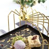 Refreshments Display Stand with Deer Top Decoration - Dessert Tray, Pastry Rack, Candy Storage Plate