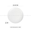 Ceramic Plate Round Shallow Plate Irregular Flat Plate Matte Plate Ceramic Plate Round Shallow Plate Irregular Flat Plate Matte Plate