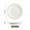 Nordic Tableware Vertical Stripes Dinnerware Ceramic Bowls Plates Nordic Tableware Vertical Stripes Dinnerware Ceramic Bowls Plates