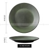Ceramic Shallow Plate Dinner Plate Round Flat Plate Serving Plates Ceramic Shallow Plate Dinner Plate Round Flat Plate Serving Plates