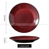 Ceramic Shallow Plate Dinner Plate Round Flat Plate Serving Plates Ceramic Shallow Plate Dinner Plate Round Flat Plate Serving Plates