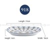 Japanese Blue and White Under-glazed Ceramic Oval Platter 12" Set of 2 Japanese Blue and White Under-glazed Ceramic Oval Platter 12" Set of 2